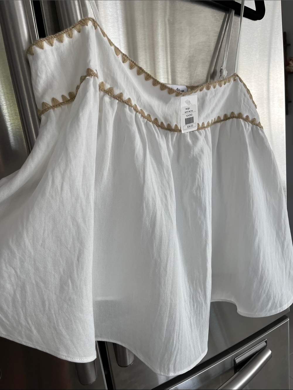 Flowy spaghetti strap top